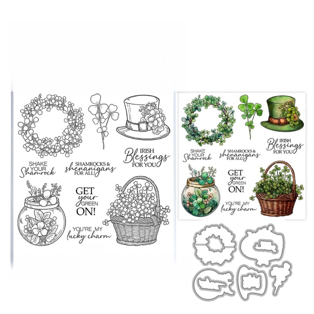 2025 Stamps and Dies for Card Making,Christmas Stamps and Dies Set for DIY Various Festivals Album Scrapbooking Birthdays Greeting CardLeaves Set
