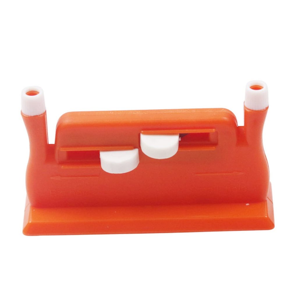 Anneome 2pcs Double-Headed Threading Device Plastic Needle Threader Tool for Easy Sewing for Home Use Great for Those Dim Eyesight Red
