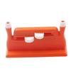 Anneome 2pcs Double-Headed Threading Device Plastic Needle Threader Tool for Easy Sewing for Home Use Great for Those Dim Eyesight Red view 1