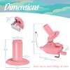 BambooMN JubileeYarn Yarn Ball Winder Plastic - Pink - 1 Unit view 2