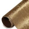 HTV4U Velvet Heat Transfer Vinyl Soft Suede Smooth Feel (Gold, 19.25" x 10 Yards) - Heat Press, Iron on, Craft, DIY for Custom Shirts and Garments view 1