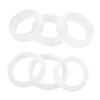 IWOWHERO 6pcs Silicone Bracelet Mold DIY Handicraft Bangle Casting Molds for Creative Jewelry Making for Unique and Charms view 1
