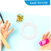 IWOWHERO 6pcs Silicone Bracelet Mold DIY Handicraft Bangle Casting Molds for Creative Jewelry Making for Unique and Charms view 4