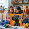 DIY Latch Hook Pillow Kits for Adults Great Dane Dog with Sunset Printed Pillowcase Crochet Yarns Hooking Handmade Pillow Cover Cushion for Home Sofa Decoration 17x17inch-2 view 4
