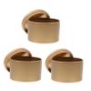 OHPHCALL 3pcs Iron Candle Jars Creative Candle Tins for Craft Making Smooth Portable Design for Tealight Decorative for Friends view 1