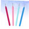 LALAFINA 16pcs Paper Quilling Tools with Paper Ramified Pen and Needle for DIY Crafts Durable Design Blue Pink Light Blue and Light Pink Colors view 3