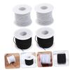 Anneome 4rolls Elastic String for Bracelets Stretchy Jewelry Rope Elastic Cord for Beading Crafting Wall Decor Music Festivals Party Embellishments view 2