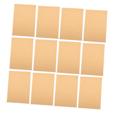COHEALI 100pcs Drawing Kraft Paper Cardstock for Boys and Girls DIY Art Projects Smooth Surface for Easy Painting Lightweight and Portable for Imagination and Creativity