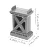 HOOTNEE 9pcs Sturdy Train Bridge Supports for Ho Scale Train Toy Tracks Bridge Risers view 4