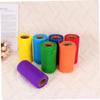 SEWACC 7pcs Party Gauze Decor DIY Wedding Thin Skirt Table Gauze Red Orange Yellow Green Dark Purple Dark Lake Blue Royal Blue Versatile for Crafts Decorations and Bowknots view 3