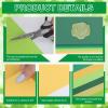 60 Sheet 8.5 x 11 Inch St. Patrick's Day Colored Card Stock Paper Thick Paper Cards Green Yellow Scrapbook Papers for Prints DIY Arts Crafts School Office Home Supplies, 65lb view 3