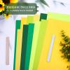 60 Sheet 8.5 x 11 Inch St. Patrick's Day Colored Card Stock Paper Thick Paper Cards Green Yellow Scrapbook Papers for Prints DIY Arts Crafts School Office Home Supplies, 65lb view 4