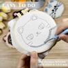 Punch Needle Coasters Kit Love Toast Pattern Punch Needle Kit with Yarns Embroidery Hoop Instruction, DIY Punch Needle Cat Coasters Kits view 2