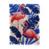 Tropical Birds and Plants Latch Hook Rug Kits Crochet Yarn Printed Match Embroidery Needlework Carpet Cover DIY Hook and Latch Kit Tapestry Christmas Floor Decoration 38x52cm(4) view 1