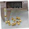 Anneome Metal Rivet Hexagon Studs DIY Nail Studs for Clothing Shoes Belt Decor Pack of Pins view 4