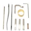 SEWACC 59pcs Leather Craft Tool Kit Complete DIY Sewing Accessories for Upholstery Canvas and Carpets Includes Various Needles for Hand Stitching and Repair view 4
