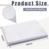 Treela 2 Pcs 45 x 60 Inch Heat Resistant Batting for Potholders Insulating Thermal Lining Batting for Potholders Heat Reflective Fabric view 2