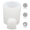 COOLHIYA DIY Candle Making Kit Silicone Molds Candle Molds for Candle Making Scented Candle Molds Wax Molding view 4