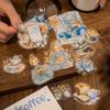 MiyouLuna 120 Pcs Coffee Themed PET Stickers Set, Vintage Aesthetic Stickers for Scrapbooking, Journaling, and DIY Crafts view 4
