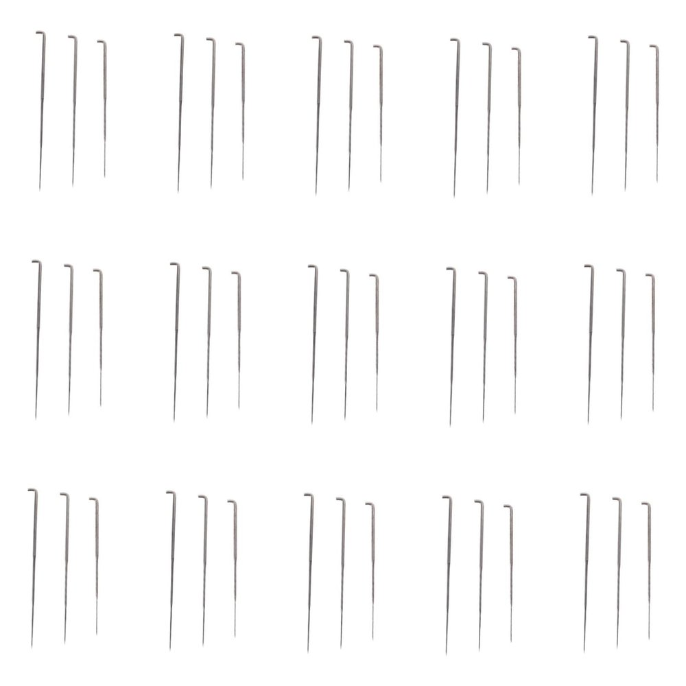 Anneome 45pcs Metal Needle Felting Punch Tools for DIY Craft Needle Felting Supplies