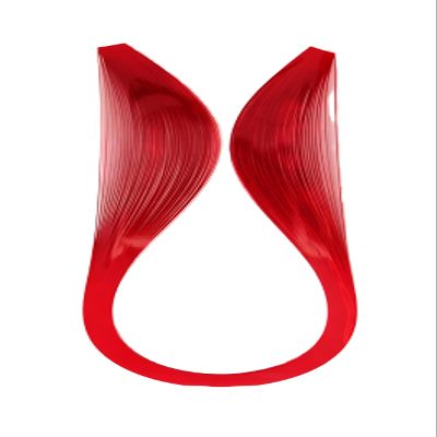 1.5mm Quilling Paper Strips 1/16 Quilling Strips for 3D Quilling Projects-120pc 15.3inch-Art Craft Single Color Quilling Paper (Red)