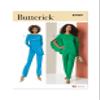 Butterick B7009Y5 Misses' Asymmetric Tunics and Tapered Pants Sewing Pattern Packet, Design Code B7009, Sizes 18-20-22-24-26 view 1