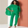 Butterick B7009Y5 Misses' Asymmetric Tunics and Tapered Pants Sewing Pattern Packet, Design Code B7009, Sizes 18-20-22-24-26 view 4