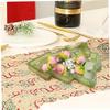 Christmas Silicone Molds, Tree-Shaped Dish Christmas Resin Mold, Flexible Easy Release Christmas Tree Mold Non-Stick Epoxy Resin Molds Tray for Jewelry Storage Tray Making view 2