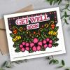Creative Expressions Sue Wilson Get Well Stacked Sentiment Craft Die, Metal, 0.7 x 3.2 in view 2
