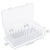 JSEIAJB 6-42 Axis Sewing Threads Storage Box Bobbin Carrying Case Container Holder Transparent Needle Wire Storage Organizer Sewing Reel(22.7cm) view 2