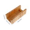 ULDIGI 1set Wooden Soap Cutter Ergonomic Wood Soap Cutting Tool for Handmade Includes Wavy and Straight Cutters for DIY Making and Crafting view 2