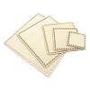 SEWACC 5pcs Wooden Bag Bottom Base for Craft Crochet Basket Bottom Pre-drilled Versatile Styles for Knitting and Weaving Projects view 1