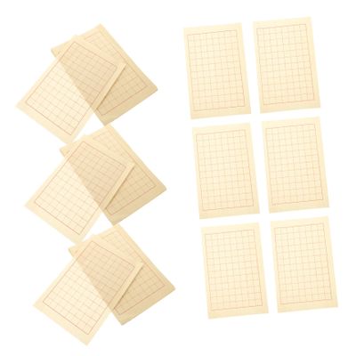 SEWACC 40sheets Vintage Calligraphy Paper Thickened Xuan Paper for Brush Writing and Portable Calligraphy Art Stationery for Students and Practice