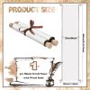 Epakh Blank Scroll Paper 9 x 144 Inches Long Scroll Paper Vintage Wrapped on Wood Rod for Wedding Vows, Writing, Drawing, Calligraphy, Invitation, Renaissance Festivals view 3