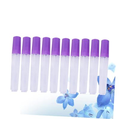 Hohopeti 10pcs Needle Holder Tubes Plastic Storage Bottles for Sewing Needles Craft Supplies and Accessories Safe Organization