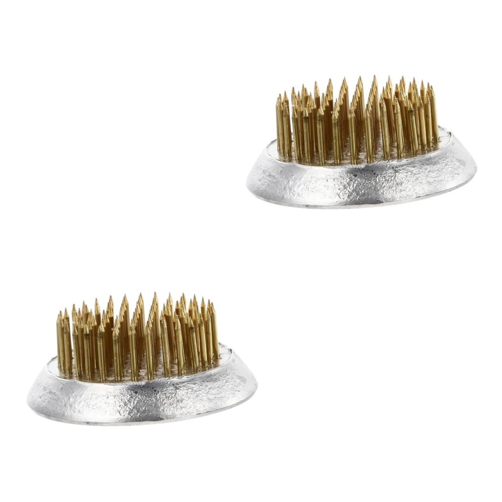 COHEALI 2pcs Flower Pin Holder Tool for Floral Arrangements for Secure Flower Fixation for Wedding Bouquets and Home Decor