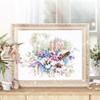 Wizardi Counted Cross-Stitch Kit Victorian House 210-207 Magic Needle view 1