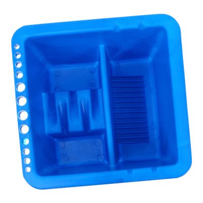 HAPINARY Paint Brush Cleaner with Removable Brush Holder Square Basin for Watercolor Oil Painting Artists and Craft Enthusiasts