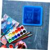 HAPINARY Paint Brush Cleaner with Removable Brush Holder Square Basin for Watercolor Oil Painting Artists and Craft Enthusiasts view 3
