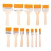 HOODANCOS 12pcs Nylon Oil Painting Brush Boys and Girls Art Paint Brushes Watercolor Supplies DIY Craft Art Painting Tools for Boys and Girls view 1