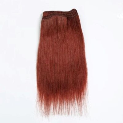 Morezmore W0033S-03 Miniature Hair Weft 36" 3ft Straight Auburn Red Head