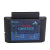 CCYLEZ MS to MD Game Card Converter, Sturdy ABS Plug-and-Play Adapter for Mega Drive and Multi-Platform Retro Gaming Enthusiasts Black view 2