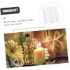 KONTONTY Candle Making Accessories 100pcs Cotton Wicks Long for Paraffin Beeswax Vegetable Waxes view 3