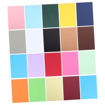CORHAD Pastel Card Stock Diy Paper 230g Craft Making Cardstock Paint Paper for Boys and Girls