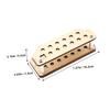 BUGUUYO Detachable Wooden Tool Storage Rack Large-capacity Craft Tool Holder Practical Organizer for Home Projects view 2