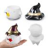 Finyoffiy Resin Jar Mold with Lid Christmas Molds Silicone, Snowman Storage Box Epoxy Molds DIY Casting Mold for Trinket Jewelry Candy Container,Home Decor (Snowman) view 1