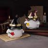 Finyoffiy Resin Jar Mold with Lid Christmas Molds Silicone, Snowman Storage Box Epoxy Molds DIY Casting Mold for Trinket Jewelry Candy Container,Home Decor (Snowman) view 4