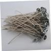 OHPHCALL 100pcs Wax Candle Wicks Wick Tabs DIY Candle Making Kit for Adults Beginners view 2