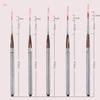 UOHLCX HBJWOV Acrylic Watercolor Brush Wooden Handle Handheld Suitable for Beginners view 2