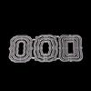 Geometry Cutting Dies Nesting Geometric Embossing Die Cuts For Birthday Card Making Scrapbooking Album Paper view 3